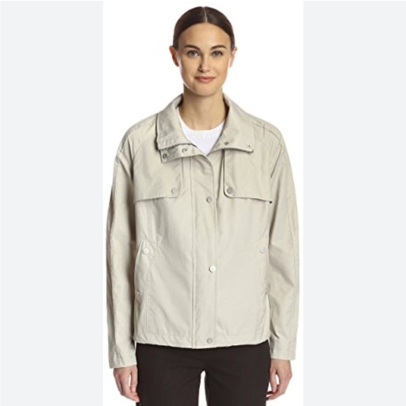 Sam Edelman cream utility womens mini duffel jacket - Picture 1 of 4